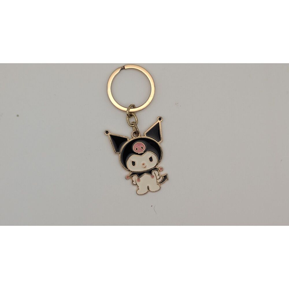 Kuromi Metal keychain